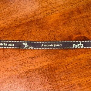 Authentic Hermes Gift Ribbon